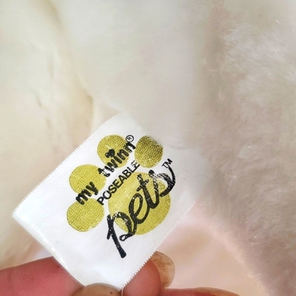 Realistic Dalmatian My Twinn Poseable Pets Collar & Metal Tag 19" Plush Stuffed - Picture 9 of 17